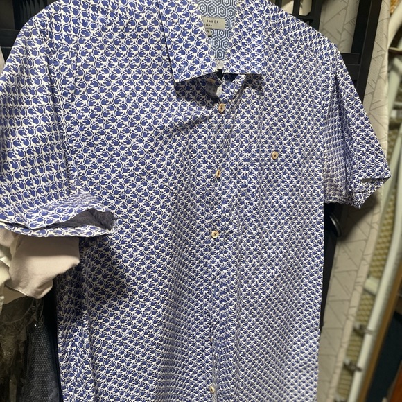 Short Sleeve Cotton Print Shirt - Picture 3 of 4